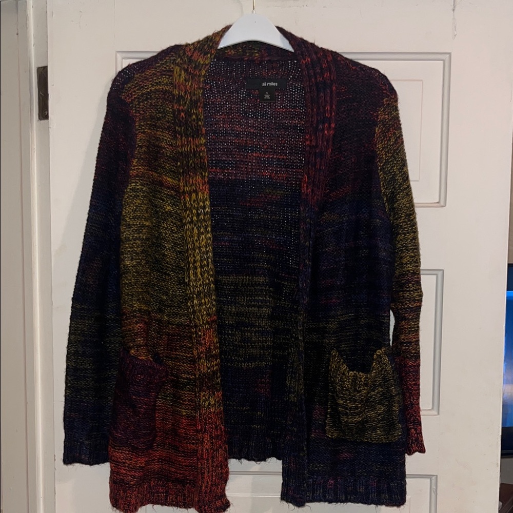Multicolor Knit Cardigan